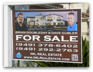 Each Home Has A Custom Sign With A QR Code
